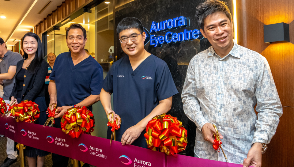 Aurora Grand Opening Ribbon Cutting